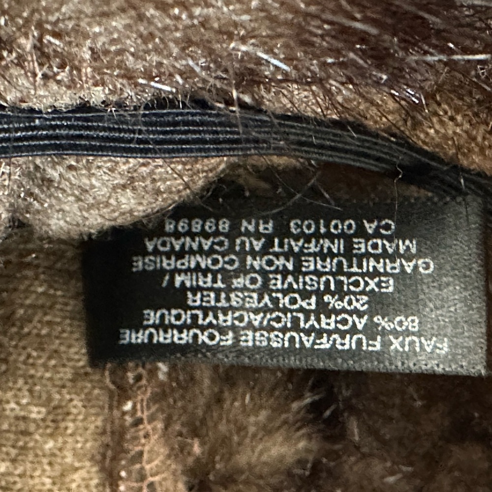 Women’s OSFM Parkhurst Luxurious Brown Fur Bucket Hat Made in Canada - Picture 7 of 9